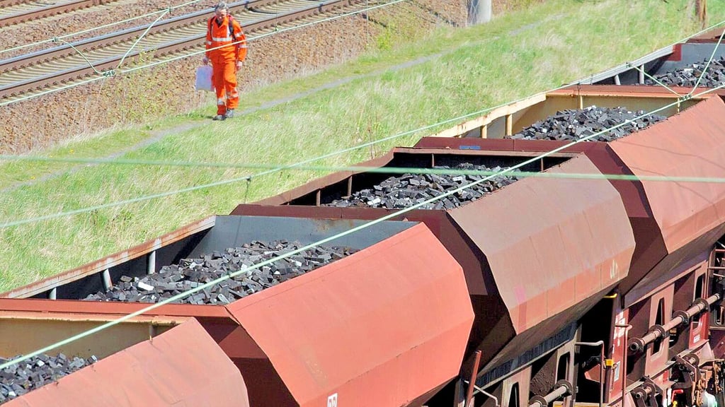 Kohle ist nach wie vor das zweithäufigste Produkt, welches über die Schienen des Burgenlandkreises befördert wird.
