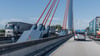 Die Norderelbbrücke der A1 wird von Freitagabend bis Montagmorgen in Richtung Bremen/Hannover gesperrt. (Archivfoto)