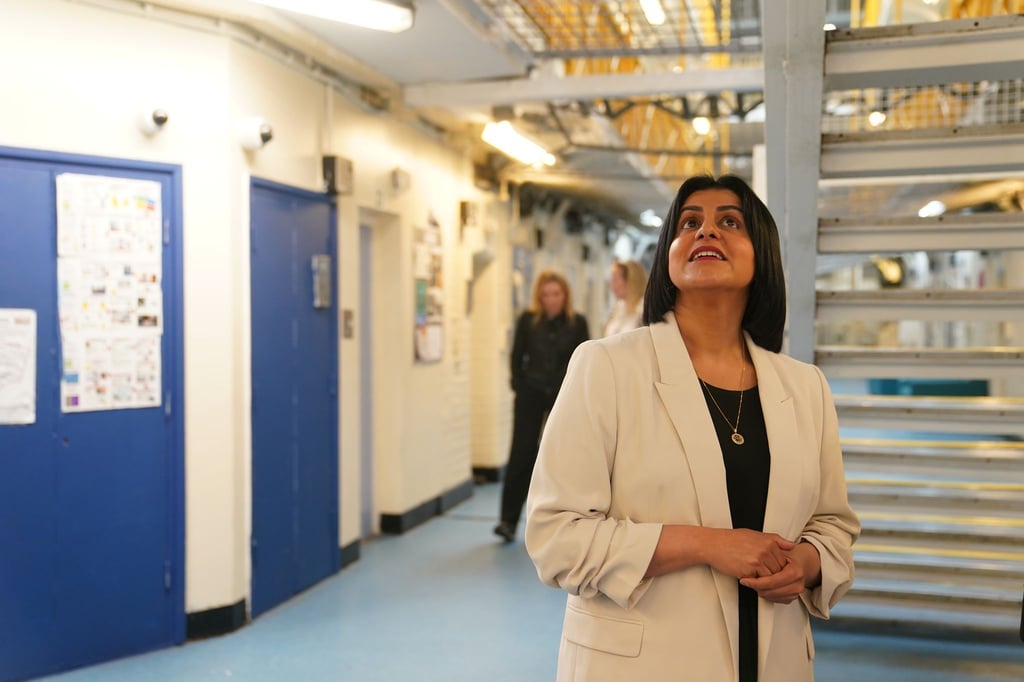 Die britische Justizministerin Shabana Mahmood