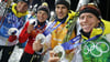 Die deutsche Biathlon-Staffel von Sotschi 2014 bekommt über elf Jahre später doch noch Olympia-Gold.