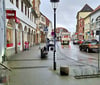 Im Bereich Am Markt in der Burger Innenstadt  soll der Mann mit dem Gewehr aufgetreten sein. Thomas Pusch