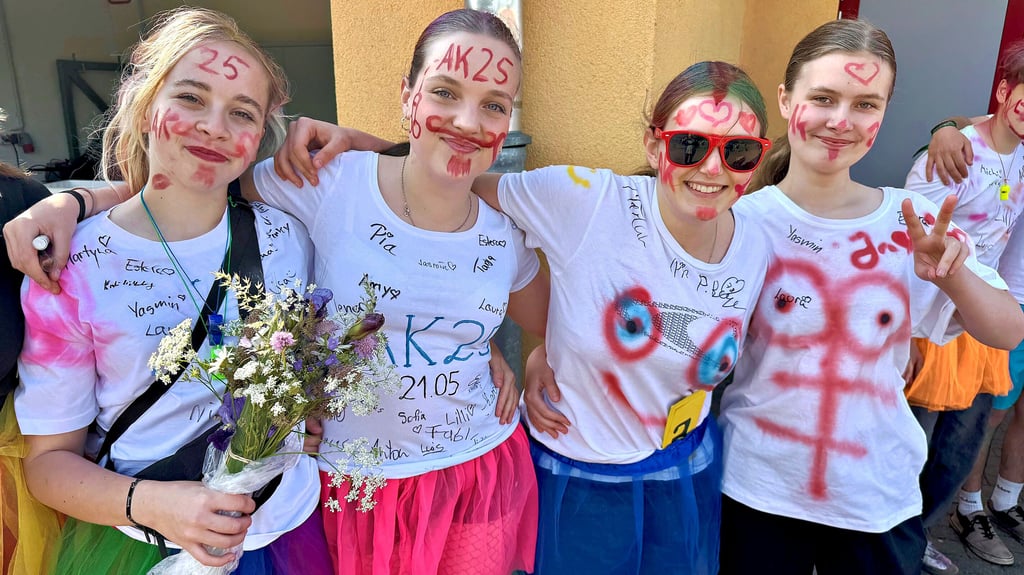 In der Sekundarschule Jessen-Nord haben 52 Zehntklässler ihren letzten Schultag gefeiert. Ab 2. Juni beginnen die mündlichen Prüfungen.