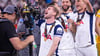 Timo Werner beim Jubel mit seinen Teamkollegen.