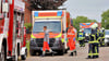 Feuerwehr und Rettungsdienst waren in Nitzow zum Einsatz.