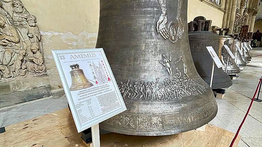 Neue Glocken für den Magdeburger Dom stehen bereit.