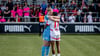 Lydia Andrade (rechts geht zum 1. FC Köln.