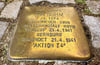 Für Ida Böhm ist vor dem Haus Louis-Braille-Platz 16 ein Stolperstein im Gehweg eingelassen.