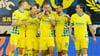Eintracht Braunschweig hat das Relegationshinspiel zur 2. Bundesliga beim 1. FC Saarbrücken gewonnen.