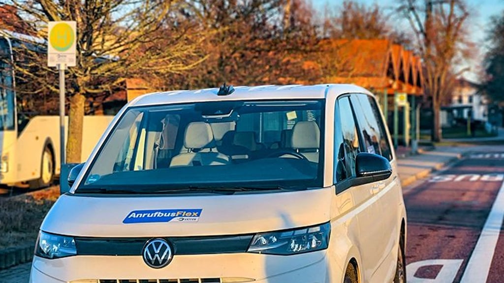 Der AnrufbusFlex ergänzt seit 2023 das Angebot der Vetter GmbH -unter anderem in Zerbst.