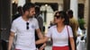 Cesc Fabregas mit Ehefrau Daniella.