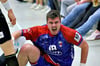 Wird HCB-Kreisläufer Mirco Fritzsche auch im Relegations-Rückspiel Grund zum Jubeln haben?