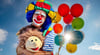 Auch beim Fest im Hauptbahnhof dabei: Clown Lulo