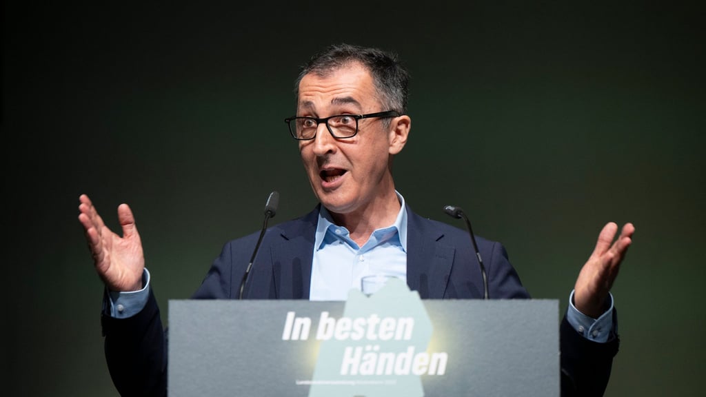Cem Özdemir führt die Grünen im Südwesten in die nächste Landtagswahl und soll Nachfolger von Ministerpräsident Winfried Kretschmann werden.