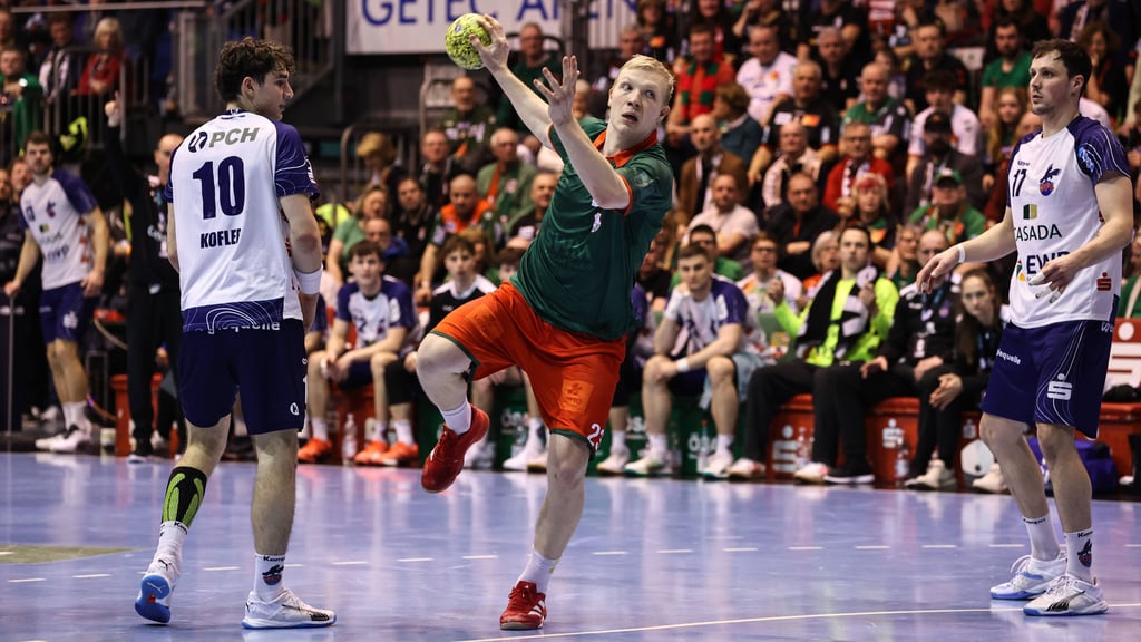 Das Hinspiel gegen Potsdam gewannen Magnus Saugstrup und der SCM am 2. März im Rahmen des 70. Vereinsgeburtstages mit 25:15.