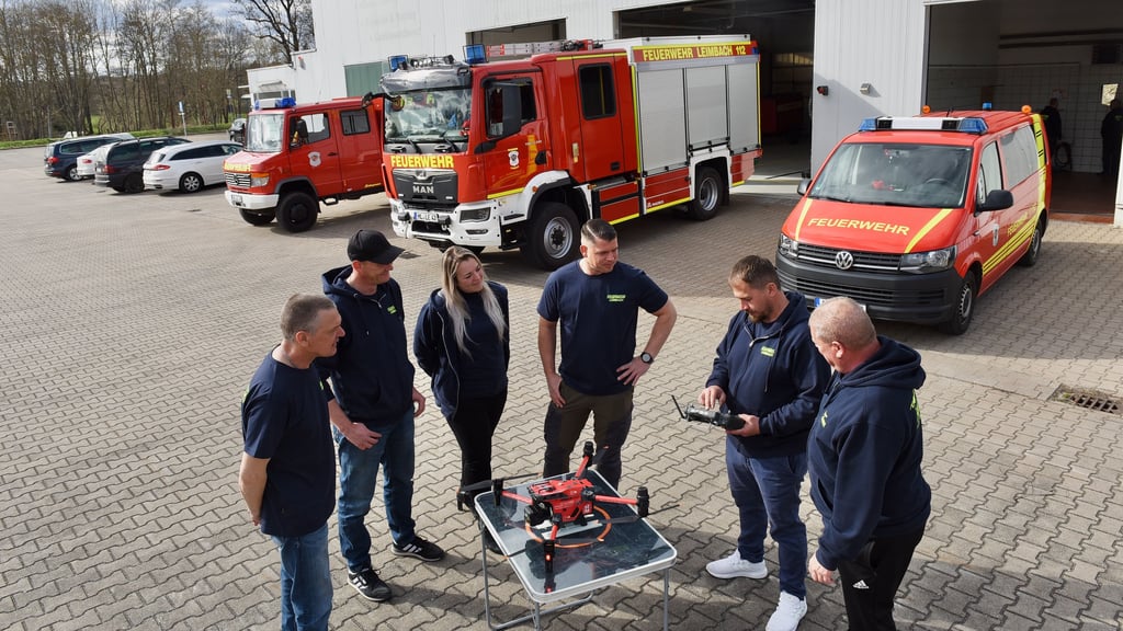 Die Drohnenstaffel wird sich auch zum Feuerwehrgeburtstag in Leimbach präsentieren.