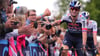 Am Start in Treviso hatte Primoz Roglic noch gut Lachen.