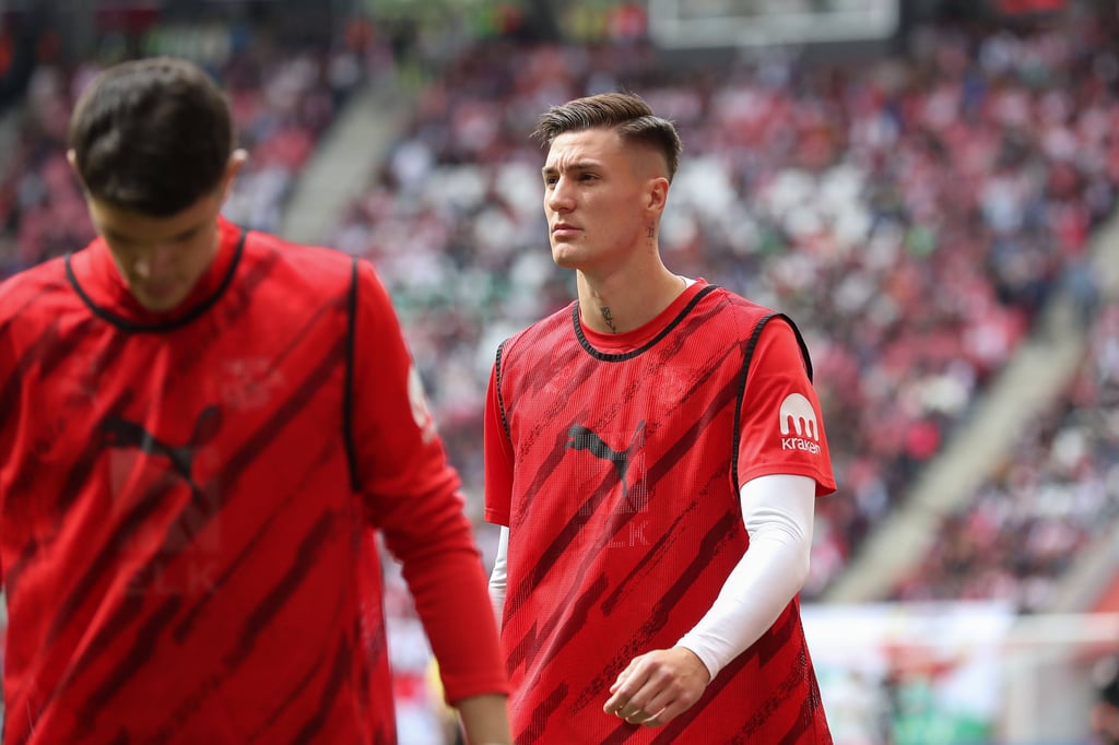 Benjamin Sesko könnte RB Leipzig bald verlassen.