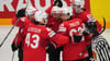 Die Schweiz siegte souverän gegen Überraschungs-Team Dänemark und träumt vom ersten WM-Titel.