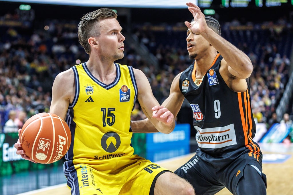Alba-Kapitän Martin Hermannsson war bester Berliner Schütze in Ulm