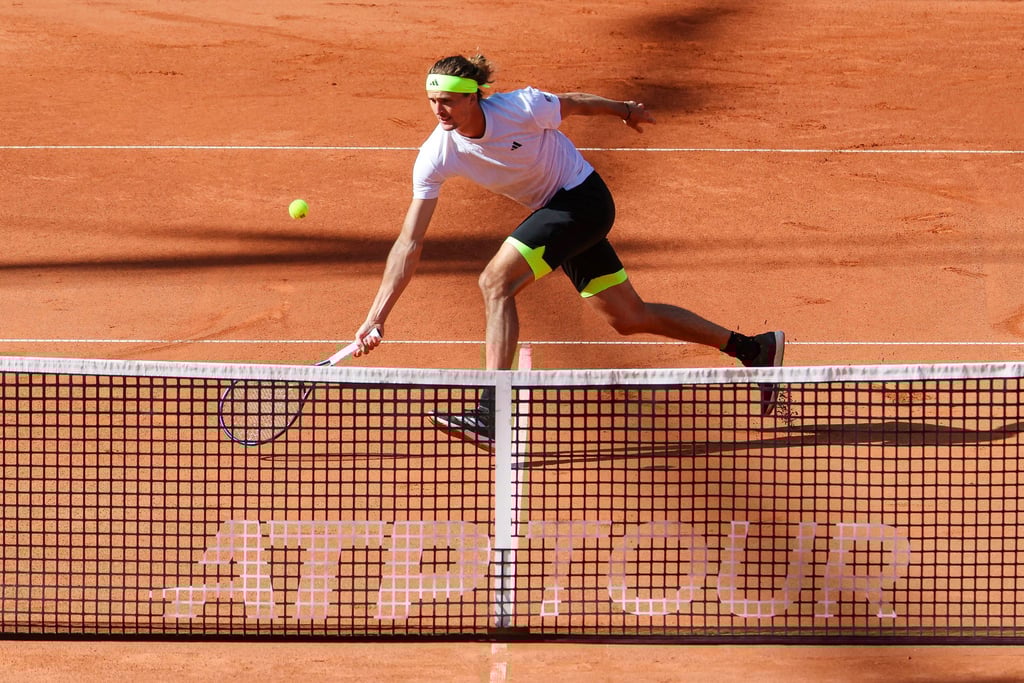 Alexander Zverev hatte eine turbulente Anreise nach Paris.