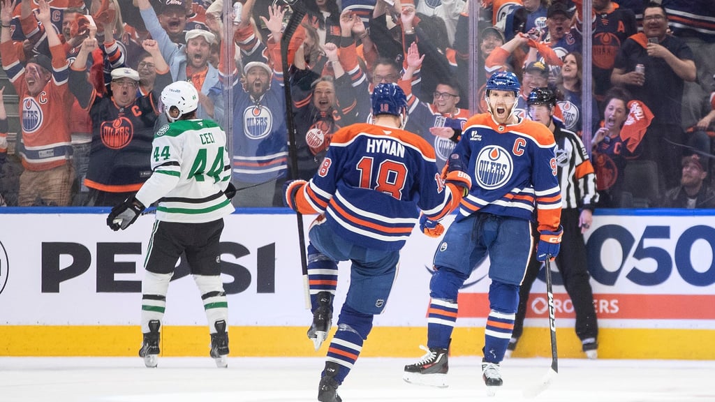 Die Oilers übernehmen in der Serie das Kommando.
