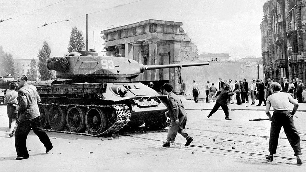 Wie in Berlin fuhren auch in der Region sowjetische Panzer auf, um am 17. Juni 1953 den Volksaufstand niederzuschlagen.