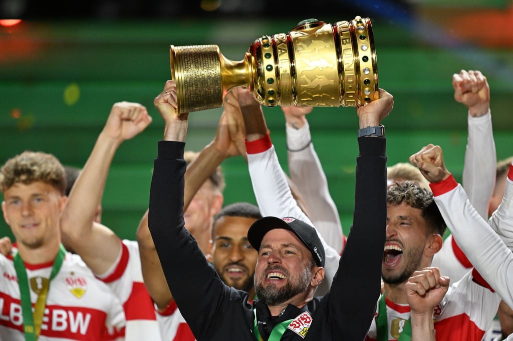 Die Siegerehrung - ein Höhepunkt des Berliner Abends im Olympiastadion.