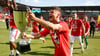 Lucas Halangk feierte zu seinem Abschied seinen dritten Pokaltitel mit dem HFC.