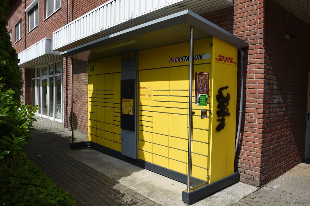 Die Packstation am Nahkauf in Kalbe.