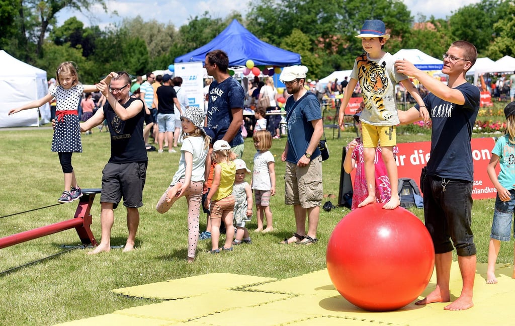 Im Zeitzer Schlosspark wird am Sonntag, 1. Juni, das 19. Kinderfest gefeiert.