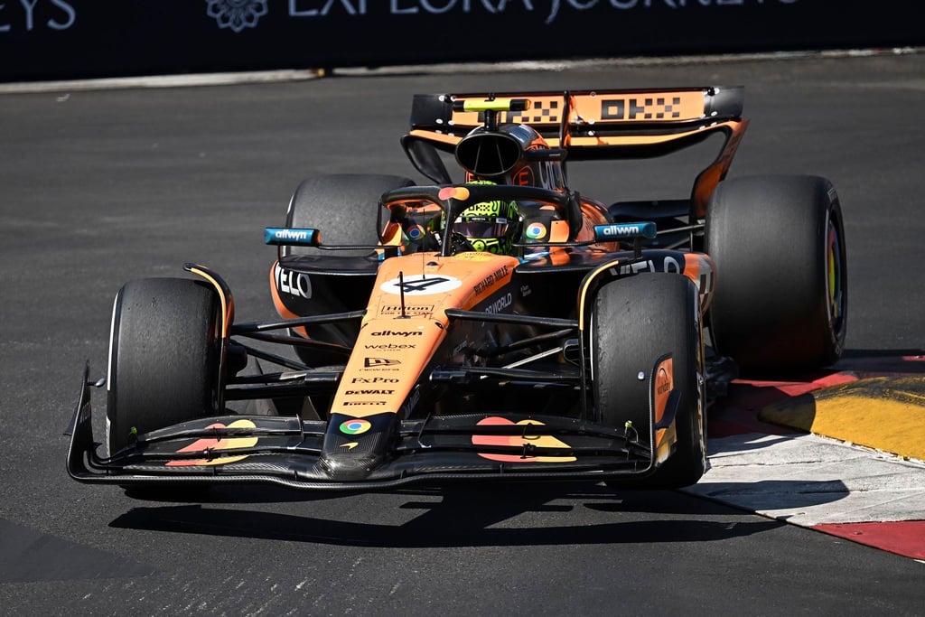 Lando Norris ist in Monaco nicht zu stoppen.