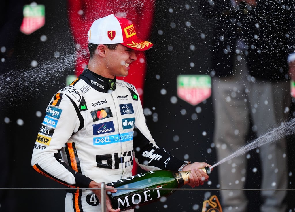 Lando Norris kann endlich wieder feiern.