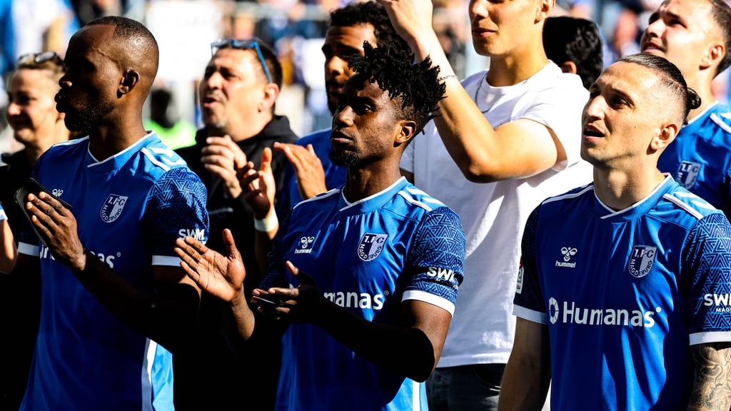 Lubambo Musonda vom 1. FC Magdeburg: Er ist für die Nationalmannschaft von Sambia nominiert.