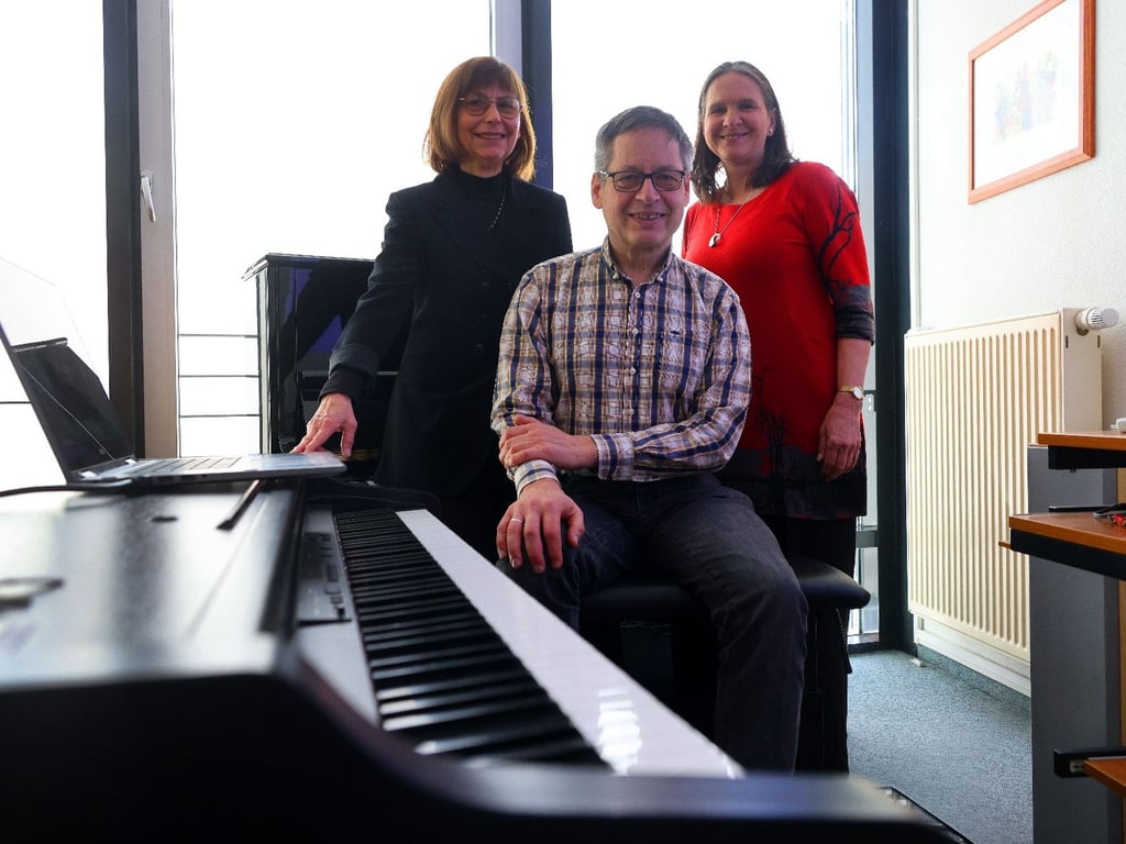 Lehren am Institut für Musikpädagogik der Martin-Luther-Universität (v.l.): Christine Klein, Jens Marggraf und Uta Lesch