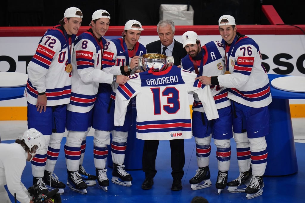 Die USA hat den WM-Titel auch den im vergangenen Jahr verstorbenen Johnny Gaudreau gewidmet.