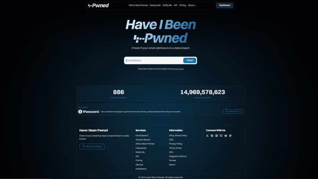 „Haveibeenpwned.com“ hat einen neuen Look und neue Funktionen bekommen - das Grundprinzip ist aber das alte geblieben: zum Prüfen einfach die eigene E-Mail-Adresse eingeben.