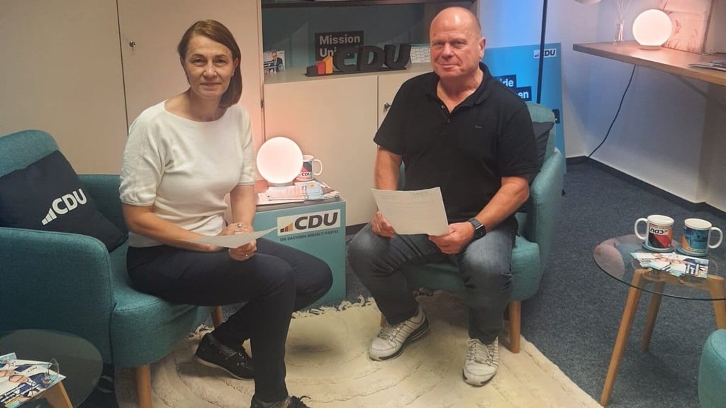 Sandra Hietel-Heuer und Carsten Borchert in Salzwedel.