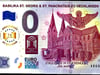 Erstmals gibt es einen 0-Euro-Souvenirschein mit einem Hecklinger Motiv. Passend zum Engel-Jubiläum, auf das der Schein hinweist, zeigt er die romanische Basilika und einen Teil ihrer bedeutendsten Kunstwerke. 