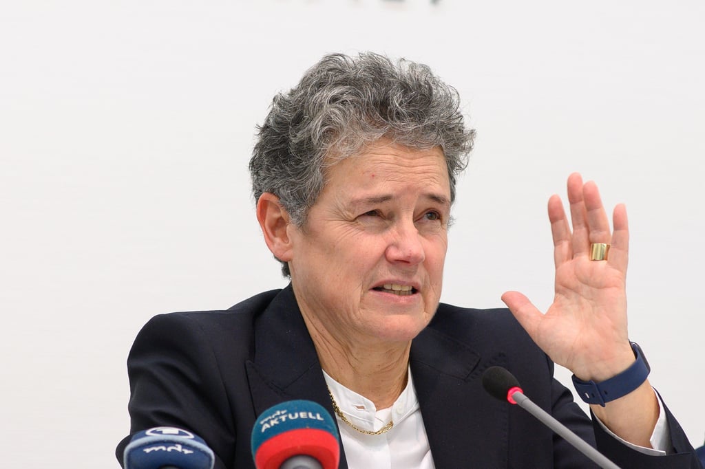 Lydia Hüskens (FDP), Landesentwicklungsministerin in Sachsen-Anhalt.