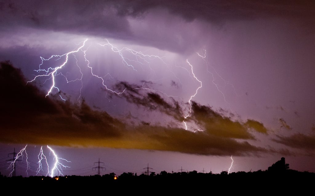 Wetter im Mai: In Sachsen-Anhalt drohen Gewitter.