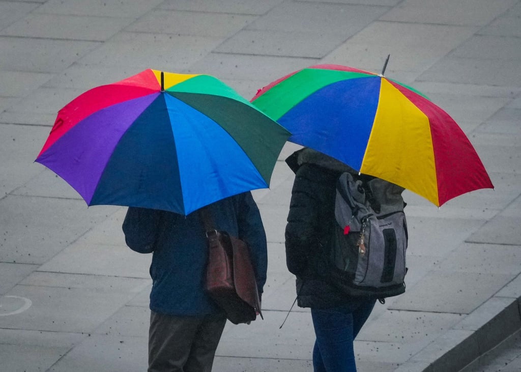 Ein Regenschirm ist in den nächsten Tagen zu empfehlen. (Symbolbild)