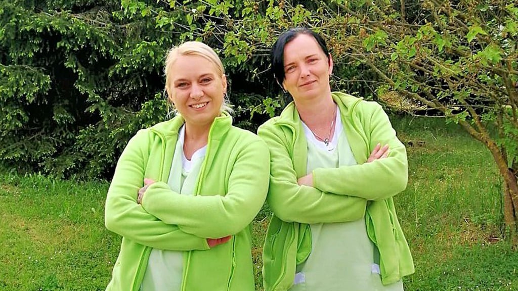Susen Kaiser (l.) und Mariana Hartmann wagen Neues in Bornstedt.