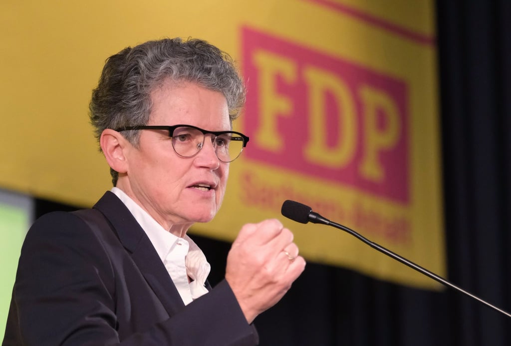 Lydia Hüskens zeigt sich trotz der Bevölkerungsprognose optimistisch. (Archivbild)