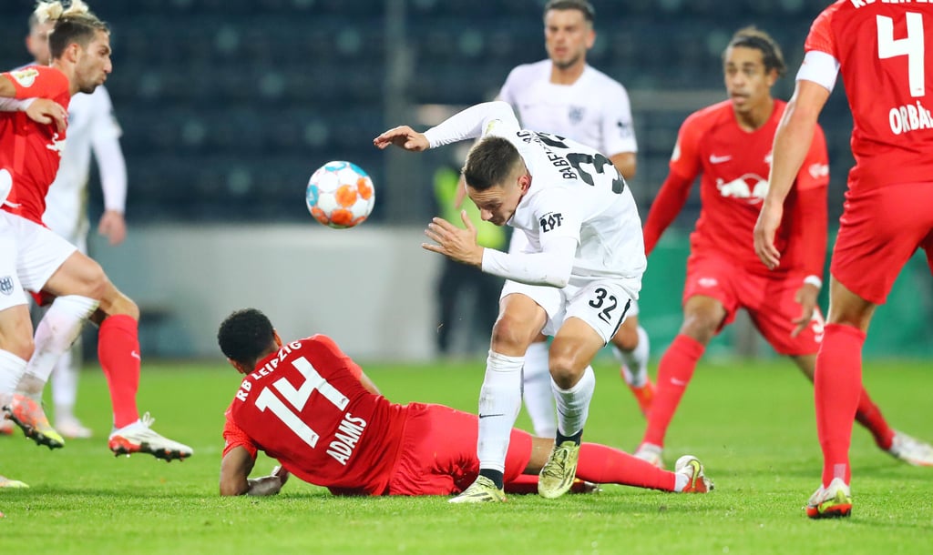 Daniel Frahn traf mit dem SV Babelsberg im Pokal 2021 auf RB.
