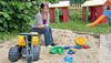 In Nicole Frankes Haus und Garten war alles für die Kinder vorbereitet. Zur Eröffnung ihrer Kindertagespflege  ist es jedoch nie gekommen. 