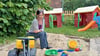 In Nicole Frankes Haus und Garten war alles für die Kinder vorbereitet. Zur Eröffnung ihrer Kindertagespflege  ist es jedoch nie gekommen. 