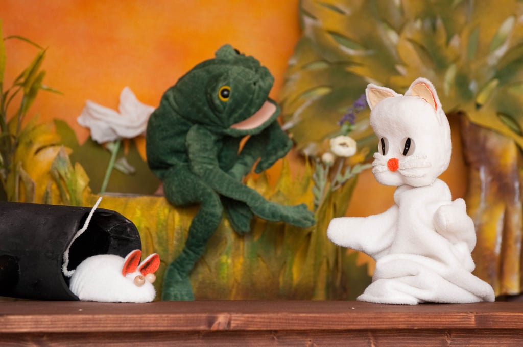 Das Theater WiWo zeigt das Stück "Vom kleinen Kätzchen und der Maus" in Bad Schmiedeberg.