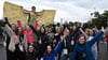 Am Deutschen Turnfest nehmen Zehntausende Aktive teil.