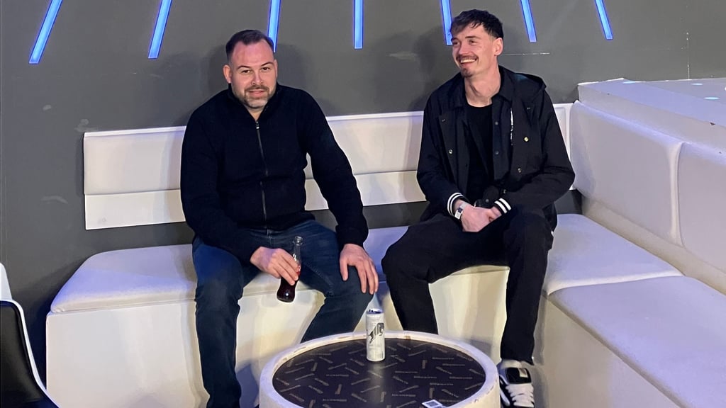 Marcel Siedler und Franz Nasarek schmeißen im neuen Banker’s Club in Halle Partys für alle.
