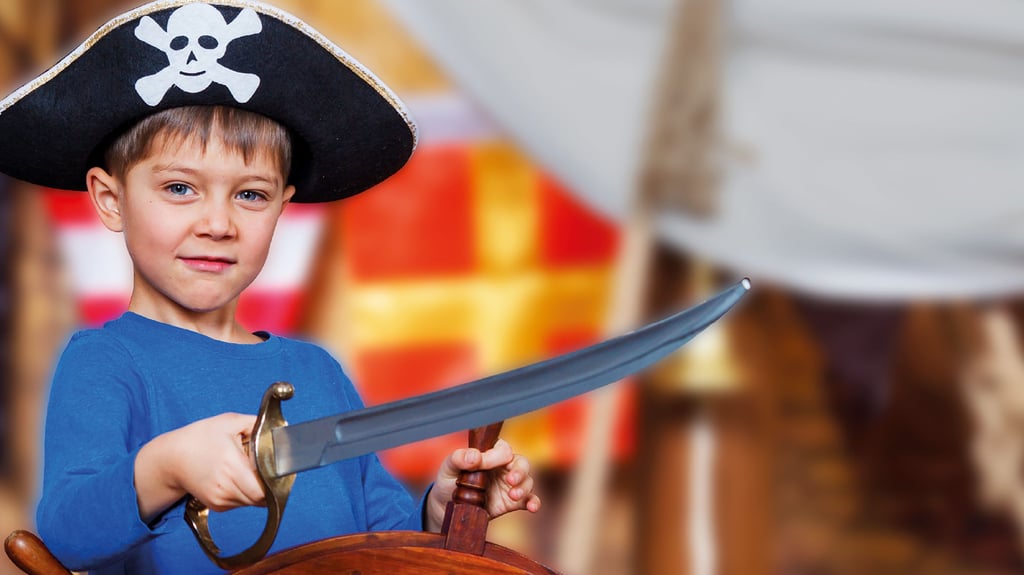 Auch Piraten kapern den Erlebnispark Memleben im Burgenlandkreis. In den kommenden Feiertagen ist im Erlebnispark jede Menge los.